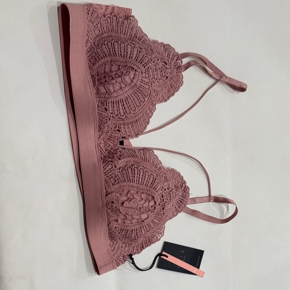 Iris Lace Bralette in Dusty Rose - Picture 1 of 1